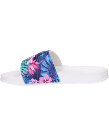Zehansandalen für Mädchen und Junge KAPPA 304Q930 LOGO MATESE A46 WHITE-PINK