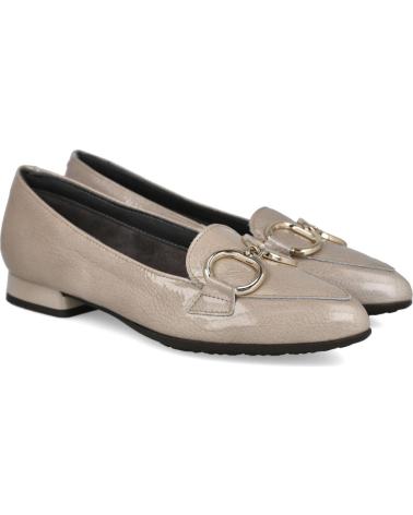 PITILLOS 5430 LOW HEEL LOAFERS STONE PIEDRA