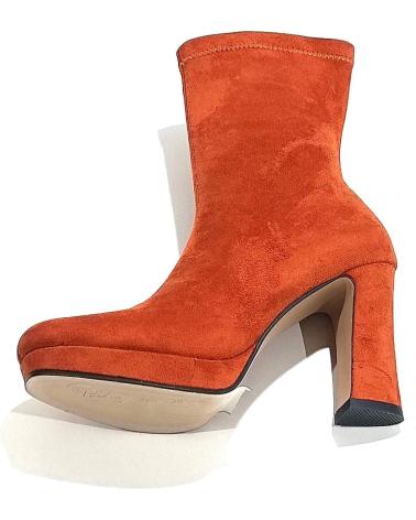 Botas de Mujer PEDRO MIRALLES BOTIN DE VESTIR DE LICRA ELASTICA CON TACON Y PLATAFORMA SIENA