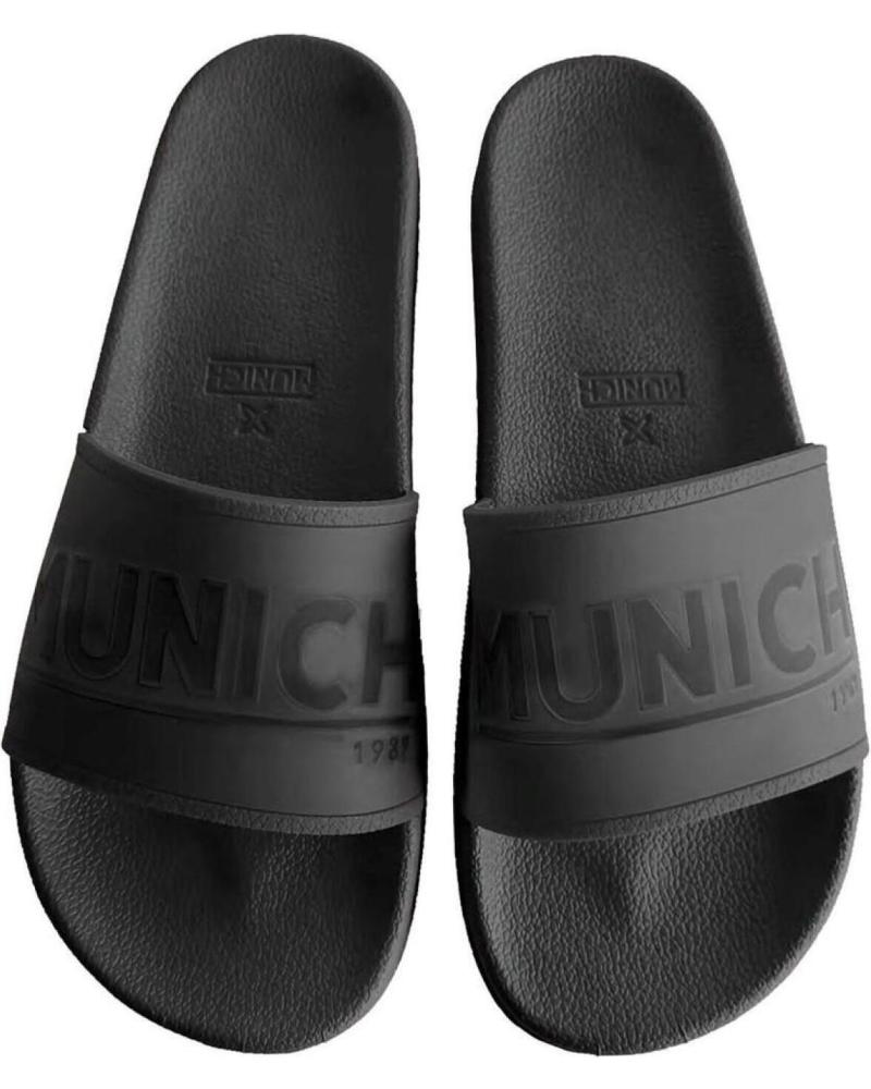 Chinelos de Homem MUNICH CHANCLA FLAT SILDER 273 4300273 NEGRA