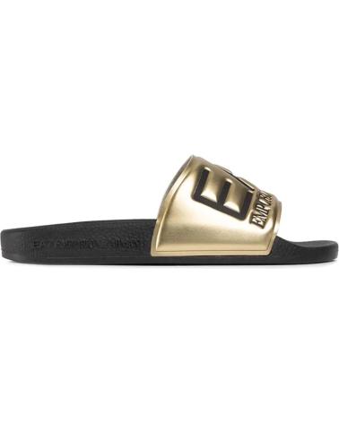 Chanclas de Hombre y Mujer y Niña y Niño CONVERSE CHANCLAS-EA7 -XCP001-XCC22-D467 SHINY GOLDBLACK