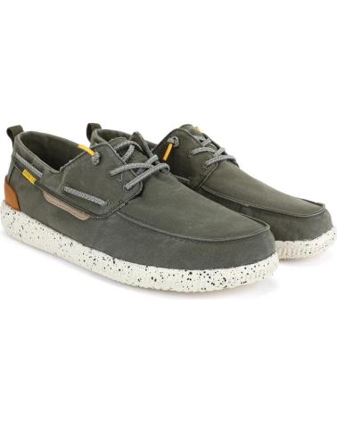Nauticos für Herren und Junge WALK IN PITAS ZAPATILLAS LONA JACK KAKI VERDE