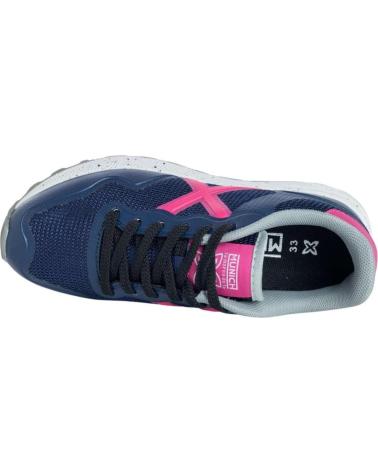 MUNICH ZAPATILLAS NINO MODELO 147188 COLOR  AZUL