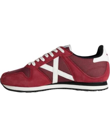 Sapatilhas-De-Hombre-MUNICH-ZAPATILLA-CASUAL-DE-TELA-Y-SERRAJE-CON-PLANTILLAS-EXTRAIBL-ROJO