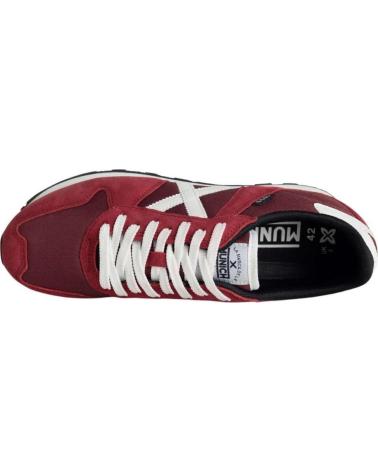 Sapatilhas-De-Hombre-MUNICH-ZAPATILLA-CASUAL-DE-TELA-Y-SERRAJE-CON-PLANTILLAS-EXTRAIBL-ROJO