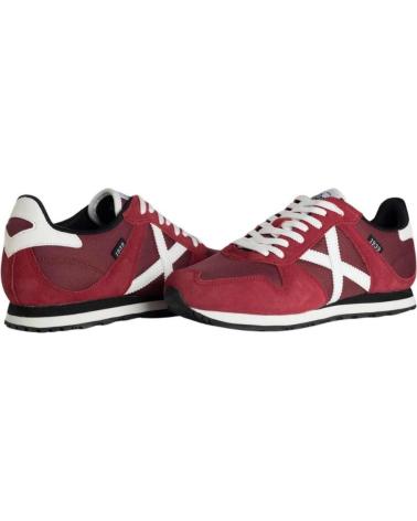 Sapatilhas-De-Hombre-MUNICH-ZAPATILLA-CASUAL-DE-TELA-Y-SERRAJE-CON-PLANTILLAS-EXTRAIBL-ROJO