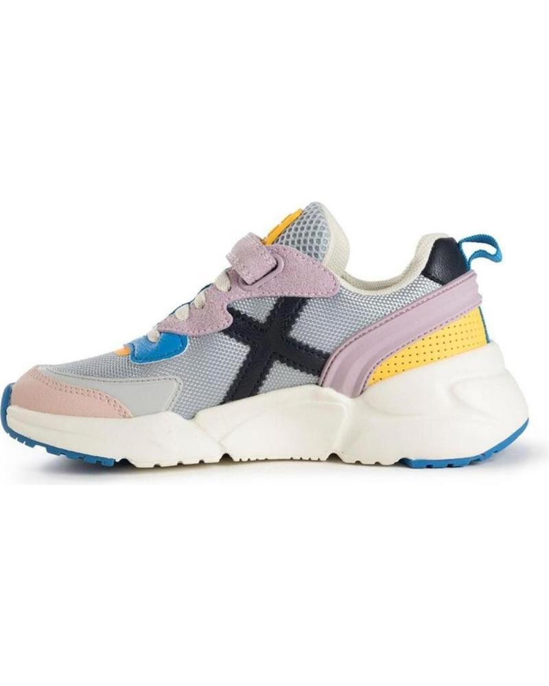 Sportivo per Donna e Bambina e Bambino MUNICH ZAPATILLAS -MINI TRACK VCO 72-8890072 GRIS