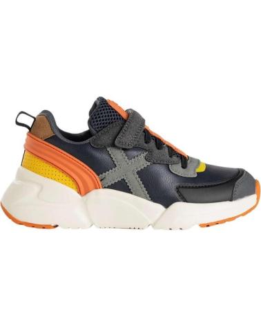 Sneaker für Junge MUNICH MINI TRACK VC73 -GRIS MARINO