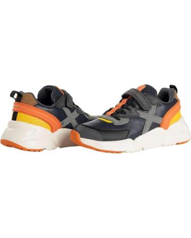 Sneaker für Junge MUNICH MINI TRACK VC73 -GRIS MARINO