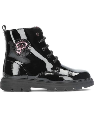 Boots für Mädchen PABLOSKY BOTINES LENTEJUELAS LOGO 425419 NEGROCHAROL