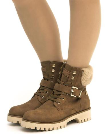 Botines de Mujer MTNG BOTIN 53236 CUERO MARRóN