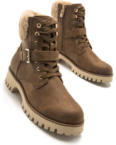 Botines de Mujer MTNG BOTIN 53236 CUERO MARRóN