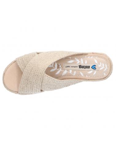 Sandalen für Damen MTNG 51156 C49895 YUTE NATURAL
