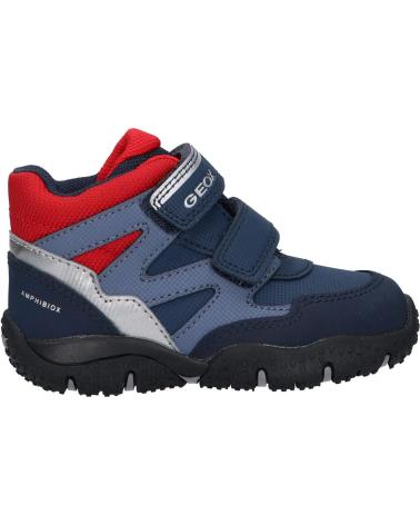 Botas de Niña y Niño GEOX B2620A 0CEFU B BALTIC BOY B ABX C0735 NAVY-RED