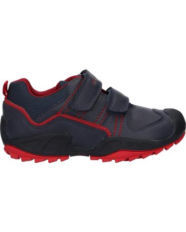 Zapatos de Niño GEOX J041VA 0MEFU J NEW SAVAGE C0735 NAVY-RED