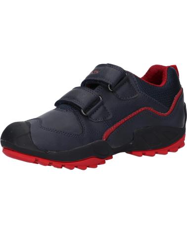 Zapatos de Niño GEOX J041VA 0MEFU J NEW SAVAGE C0735 NAVY-RED