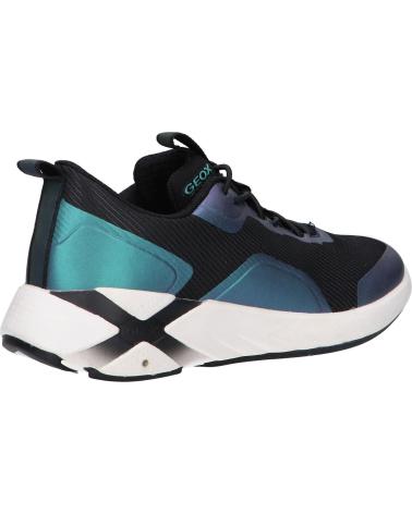 Sportif pour Femme et Fille et Garçon GEOX J04DDA 011BC J PLAYKIX BOY C9B0J BLACK-IRIDESCENT