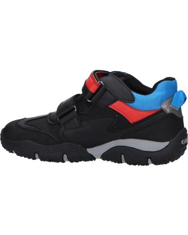 Sportif pour Femme et Fille et Garçon GEOX J2642A 050BU JR BALTIC BOY B ABX C9221 BLACK-SKY