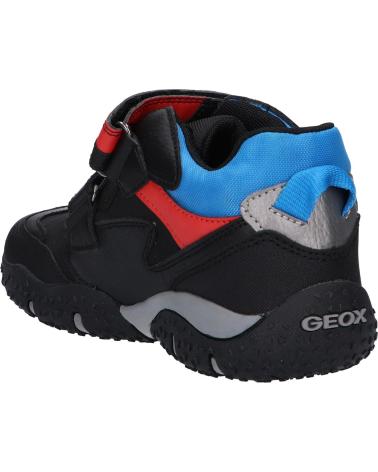 Sportif pour Femme et Fille et Garçon GEOX J2642A 050BU JR BALTIC BOY B ABX C9221 BLACK-SKY