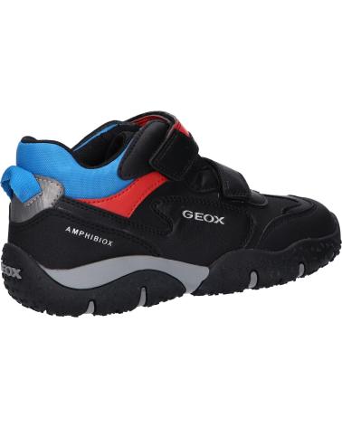 Sportif pour Femme et Fille et Garçon GEOX J2642A 050BU JR BALTIC BOY B ABX C9221 BLACK-SKY