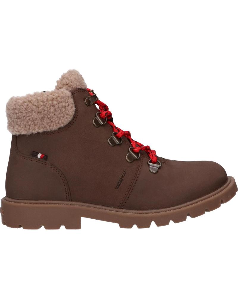 Botas de Mujer y Niña y Niño GEOX J26HDD 032BH J SHAYLAX BOY WPF C6229 COFFEE-DK BEIGE