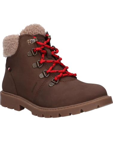 Botas de Mujer y Niña y Niño GEOX J26HDD 032BH J SHAYLAX BOY WPF C6229 COFFEE-DK BEIGE