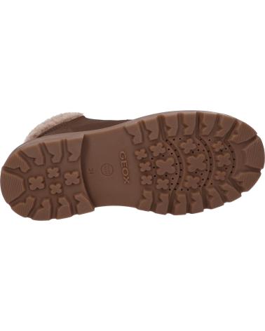 Botas de Mujer y Niña y Niño GEOX J26HDD 032BH J SHAYLAX BOY WPF C6229 COFFEE-DK BEIGE