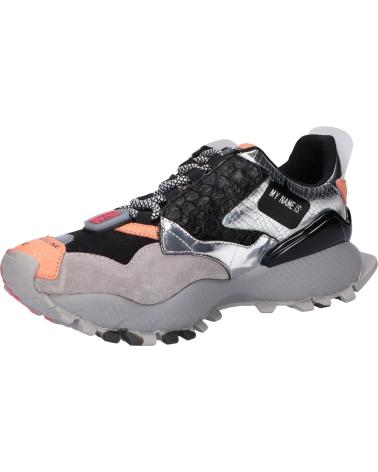 Zapatillas deporte pour Femme EXE 928-3 LEATHER BLACK-ORANGE
