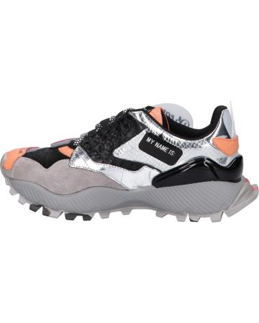 Zapatillas deporte pour Femme EXE 928-3 LEATHER BLACK-ORANGE