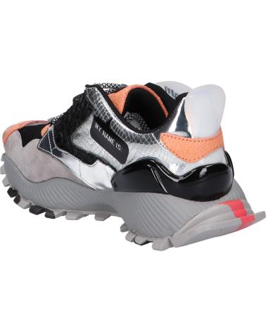 Zapatillas deporte pour Femme EXE 928-3 LEATHER BLACK-ORANGE