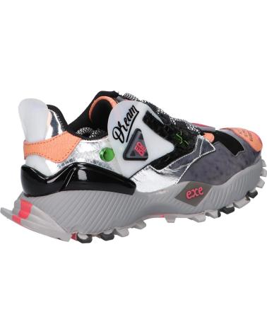 Zapatillas deporte pour Femme EXE 928-3 LEATHER BLACK-ORANGE