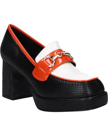 Zapatos de tacón de Mujer EXE MARION-821 SNAKE BLACK