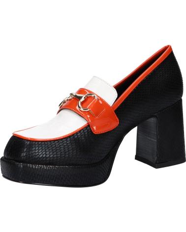 Zapatos de tacón de Mujer EXE MARION-821 SNAKE BLACK
