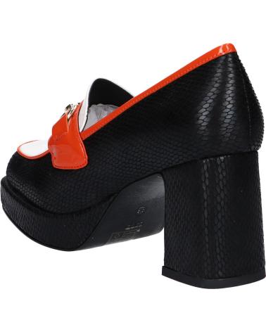 Zapatos de tacón de Mujer EXE MARION-821 SNAKE BLACK