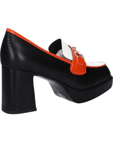 Zapatos de tacón de Mujer EXE MARION-821 SNAKE BLACK