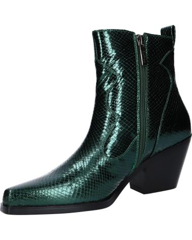Woman Mid boots BEFREE SANSE-2320 SNAKE GREEN