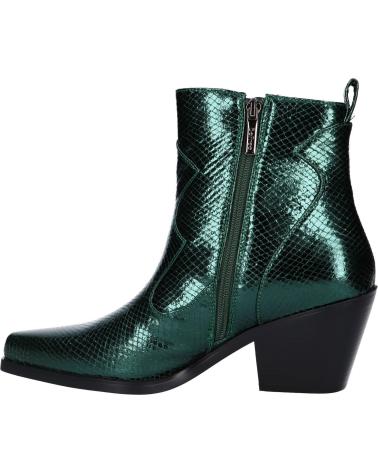 Woman Mid boots BEFREE SANSE-2320 SNAKE GREEN