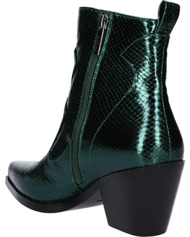 Woman Mid boots BEFREE SANSE-2320 SNAKE GREEN