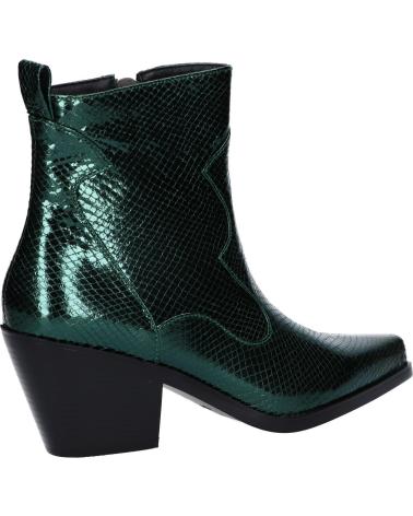 Woman Mid boots BEFREE SANSE-2320 SNAKE GREEN