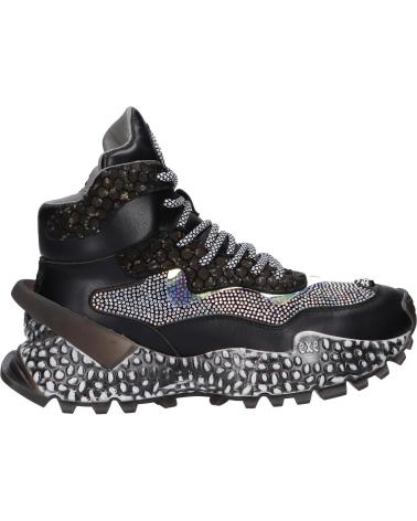 Zapatillas deporte de Mujer EXE XY-2208 LEATHER BLACK