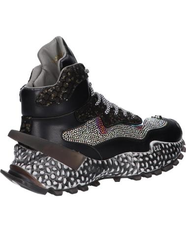 Zapatillas deporte de Mujer EXE XY-2208 LEATHER BLACK