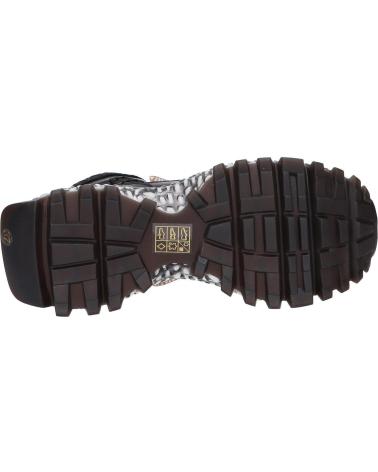 Zapatillas deporte de Mujer EXE XY-2208 LEATHER BLACK