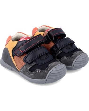 Scarpe per Bambino BIOMECANICS ZAPATOS DOBLE TIRA ADHERENTE 231124-A NEGRO
