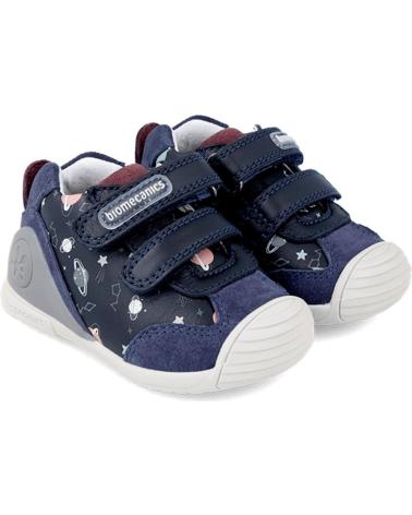 boy shoes BIOMECANICS BOTINES ESTAMPADO GALAXIA 231129-A AZULMARINO