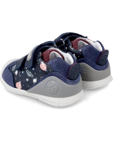 boy shoes BIOMECANICS BOTINES ESTAMPADO GALAXIA 231129-A AZULMARINO