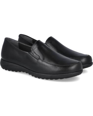 Zapatos de Mujer PITILLOS 108 MOCASINES PLANOS MUJER NEGRO