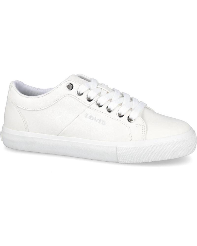 Zapatillas deporte pour Femme LEVIS 233414 WOODWARD S SNEAKERS MUJER BLANCO