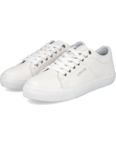 Zapatillas deporte pour Femme LEVIS 233414 WOODWARD S SNEAKERS MUJER BLANCO