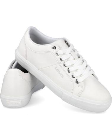 Zapatillas deporte pour Femme LEVIS 233414 WOODWARD S SNEAKERS MUJER BLANCO