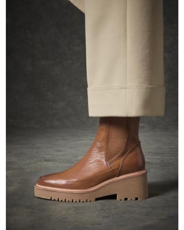 Botines de Mujer REGARDE LE CIEL BOTIN ELASTICO COGNAC